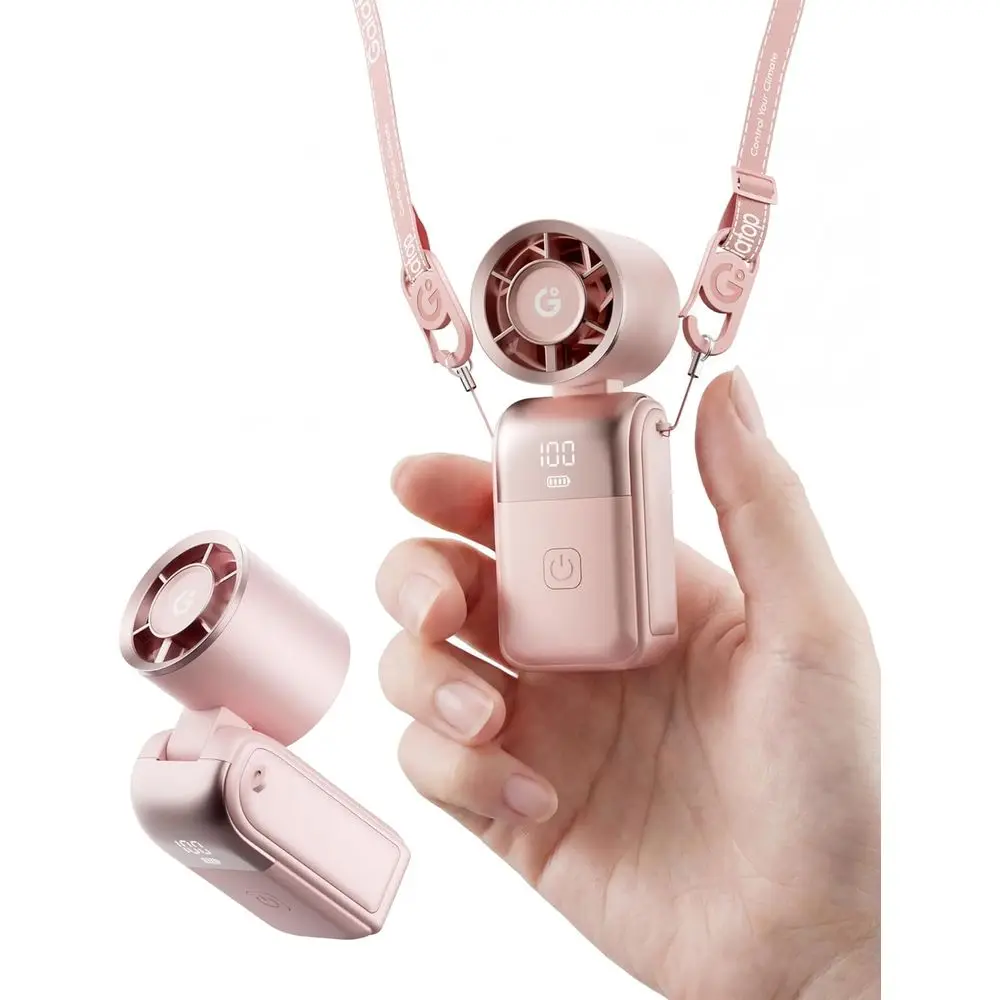 Portable 6-Speed Handheld Fan with 15-Hour Battery Life, Ideal for Travel and Outdoor Activities, Unisex, Pink
Portable 6-Speed Handheld Fan with 15-Hour Battery Life, Ideal for Travel and Outdoor Activities, Unisex, Pink