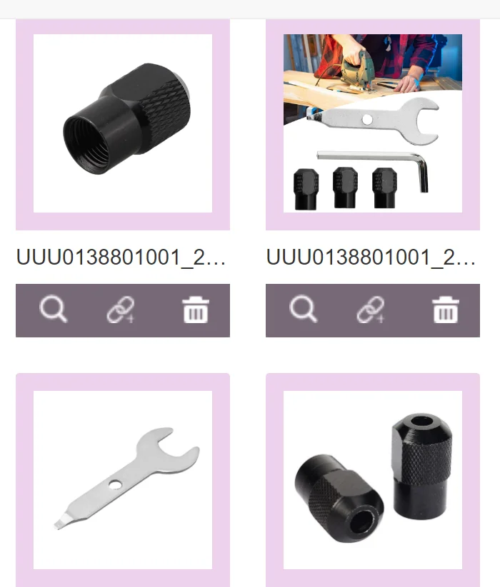 1 комплект аксессуаров для сверлильного патрона, вращающиеся инструменты, сверлильный патрон M8X0,75 мм, гайка патрона L-типа, гаечный ключ, комплект быстросменных адаптеров, электроинструмент Acce
1 комплект аксессуаров для сверлильного патрона, вращающиеся инструменты, сверлильный патрон M8X0,75 мм, гайка патрона L-типа, гаечный ключ, комплект быстросменных адаптеров, электроинструмент Acce