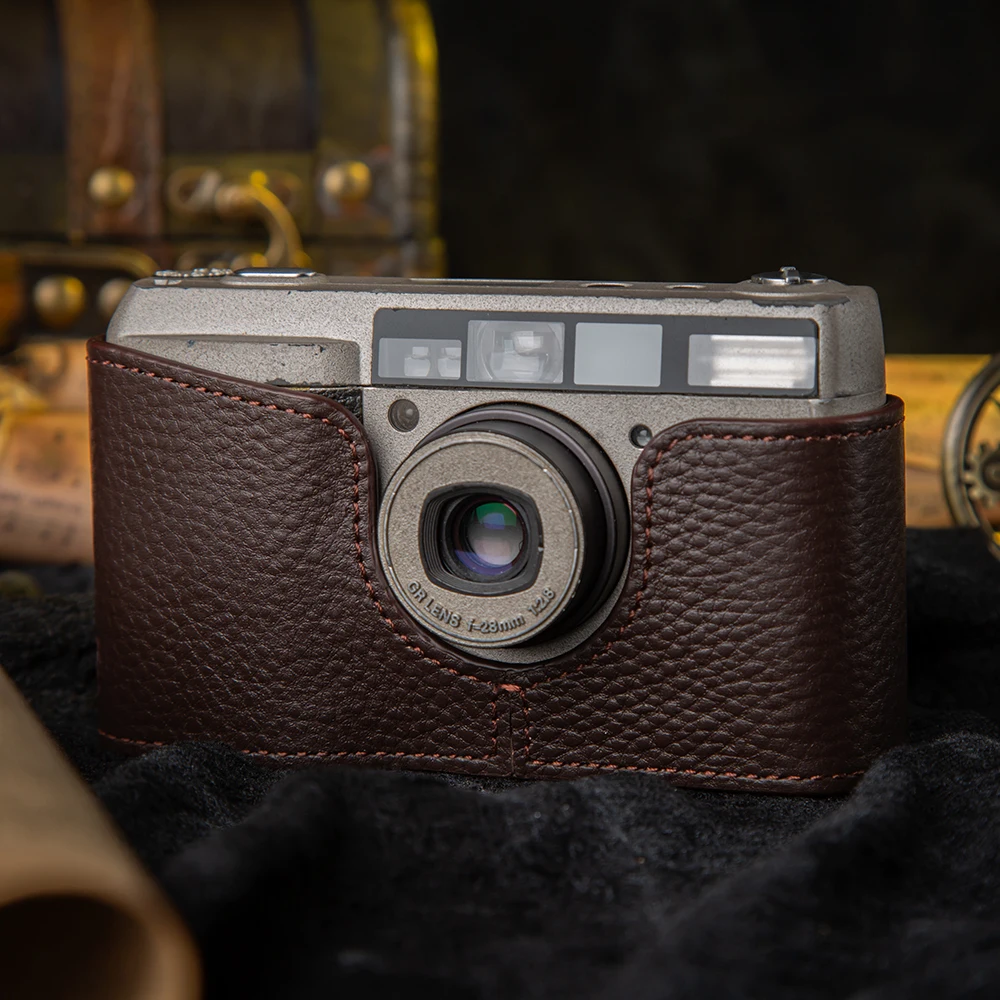 GR1/GR1V Bag Genuine Leather Camera Half Case Protective Case For Ricoh GR1/GR1V Case Leather Camera Bag Photography Accessories 
GR1/GR1V Bag Genuine Leather Camera Half Case Protective Case For Ricoh GR1/GR1V Case Leather Camera Bag Photography Accessories
