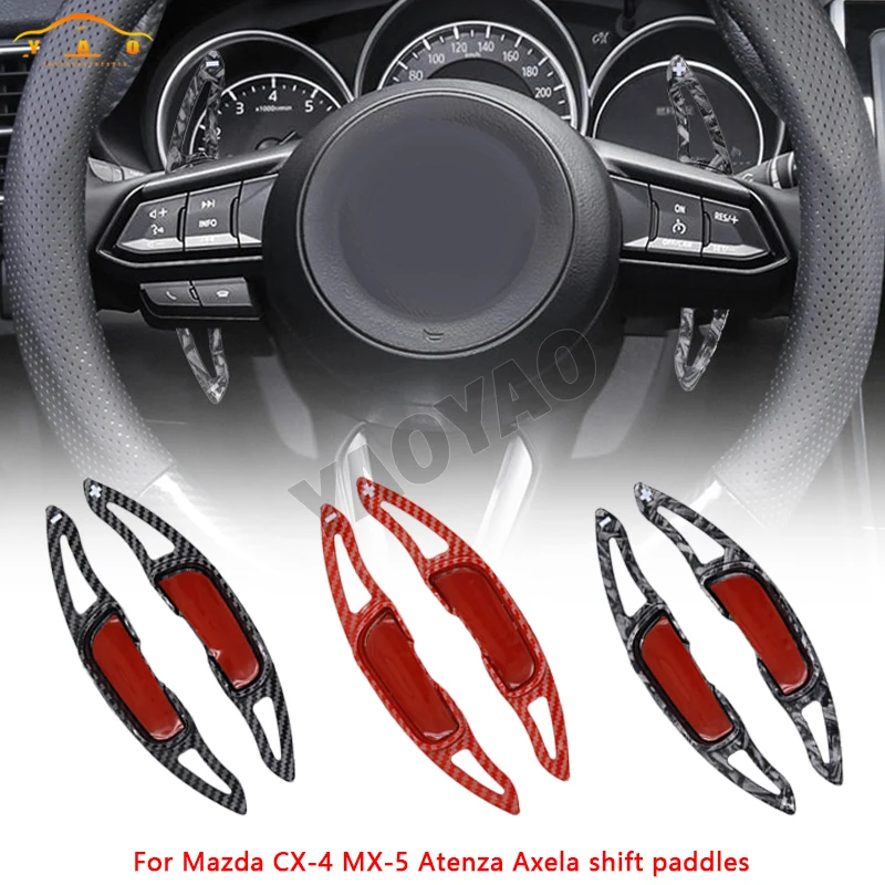 Carbon Fiber Extension Paddle Shift For Mazda 3 6 CX-4 CX4 2013 CX5 CX-5 2016 2017 2018 & Atenza Axela 2014-2018 MX-5
Carbon Fiber Extension Paddle Shift For Mazda 3 6 CX-4 CX4 2013 CX5 CX-5 2016 2017 2018 & Atenza Axela 2014-2018 MX-5