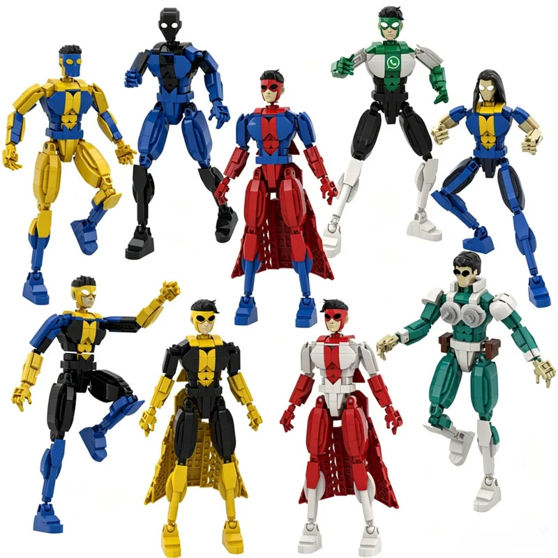 New 3D Printed Invincible Mark Grayson Action Figure Multi Jointed Movable Anime Model Toy With Sword Collectible Gift For Fans
New 3D Printed Invincible Mark Grayson Action Figure Multi Jointed Movable Anime Model Toy With Sword Collectible Gift For Fans