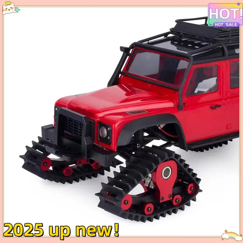 Classy-4Pcs Snow Tires Sets Carload Tracks Wheel Sandmobile Conversion For 1/18 RC Crawler Car TRX-4M Accessory Parts
Classy-4Pcs Snow Tires Sets Carload Tracks Wheel Sandmobile Conversion For 1/18 RC Crawler Car TRX-4M Accessory Parts