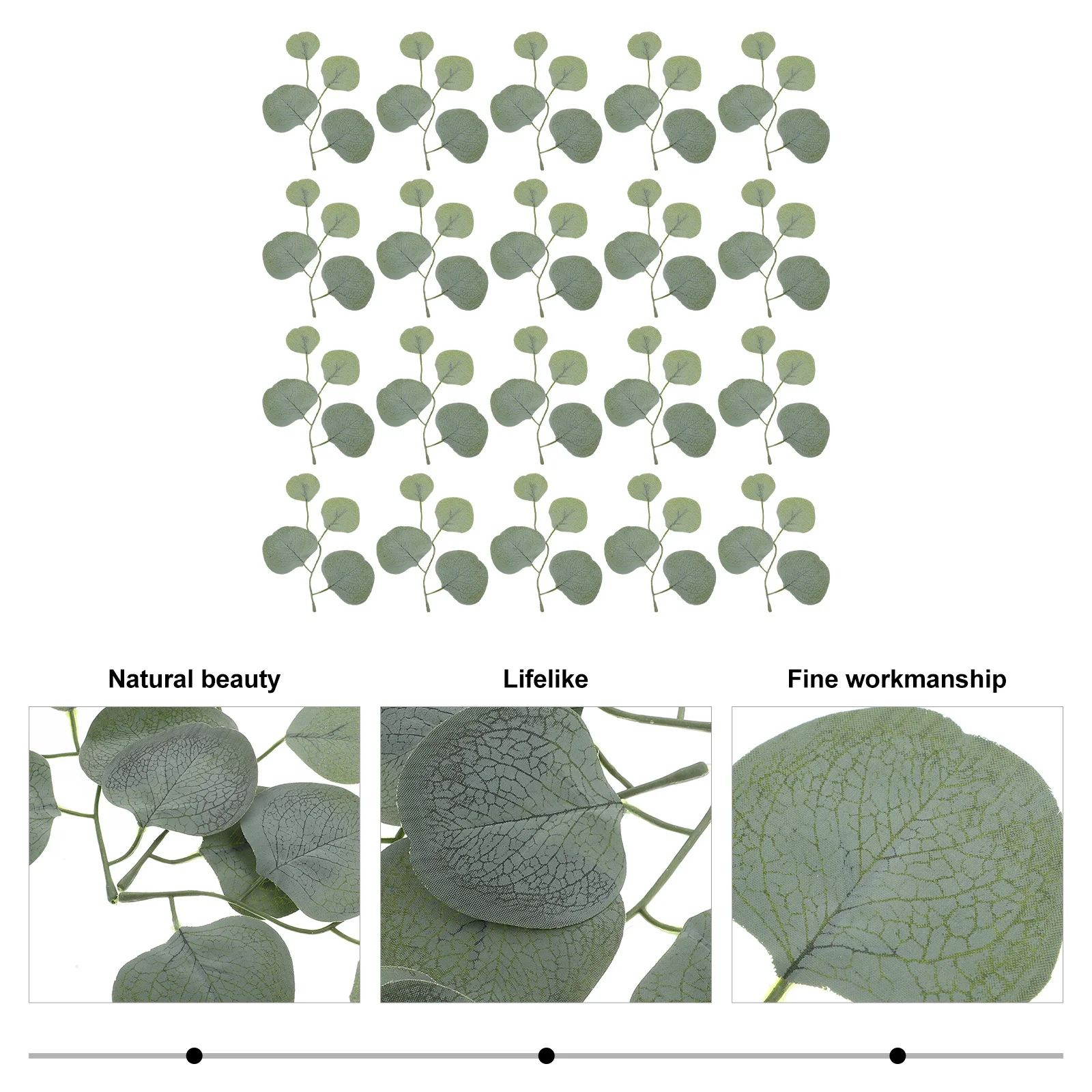 50Pcs Simulated Eucalyptus Leaves DIY Home Decor Wedding Party Gift Box Props Artificial Greenery Fake Eucalyptus Leaves
50Pcs Simulated Eucalyptus Leaves DIY Home Decor Wedding Party Gift Box Props Artificial Greenery Fake Eucalyptus Leaves