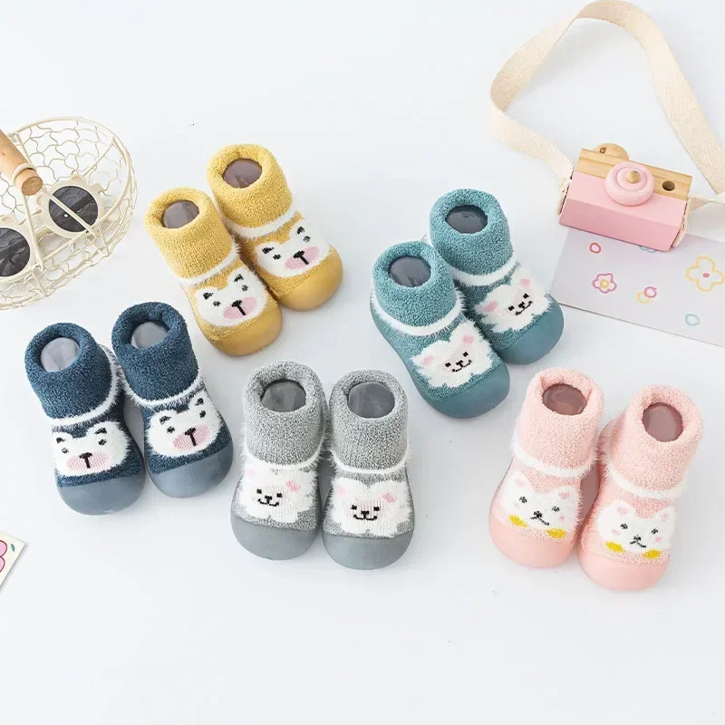 Children's Floor Shoes Toddler Socks Winter Thickened Warm Toddler Shoes Baby Soft Sole Indoor
Children's Floor Shoes Toddler Socks Winter Thickened Warm Toddler Shoes Baby Soft Sole Indoor