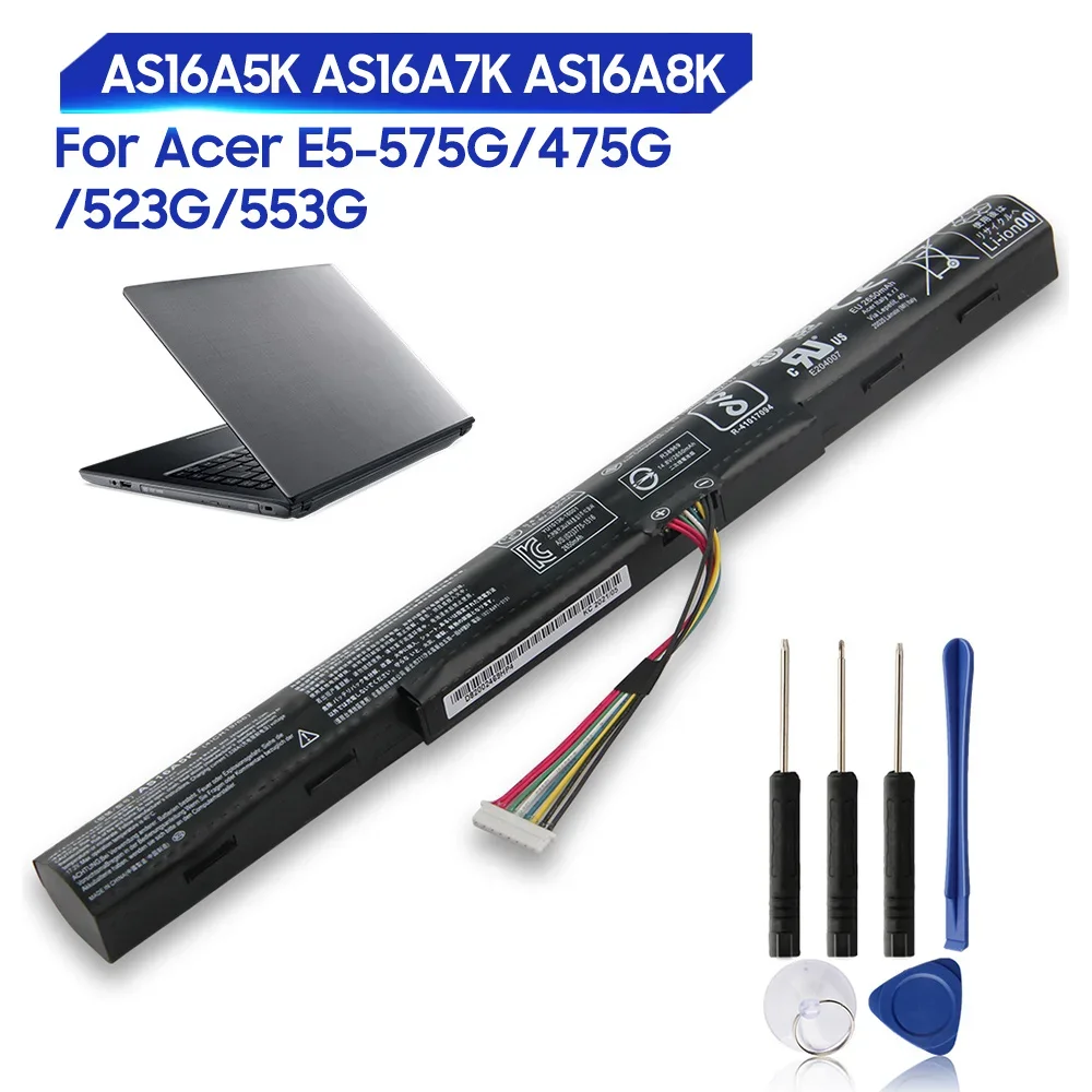 Оригинальный запасной новый аккумулятор AS16A7K для Acer E5-575G 774 56KS 475G N16Q1, F5-573G 78NA 570J AS16A5K AS16A8K
Оригинальный запасной новый аккумулятор AS16A7K для Acer E5-575G 774 56KS 475G N16Q1, F5-573G 78NA 570J AS16A5K AS16A8K