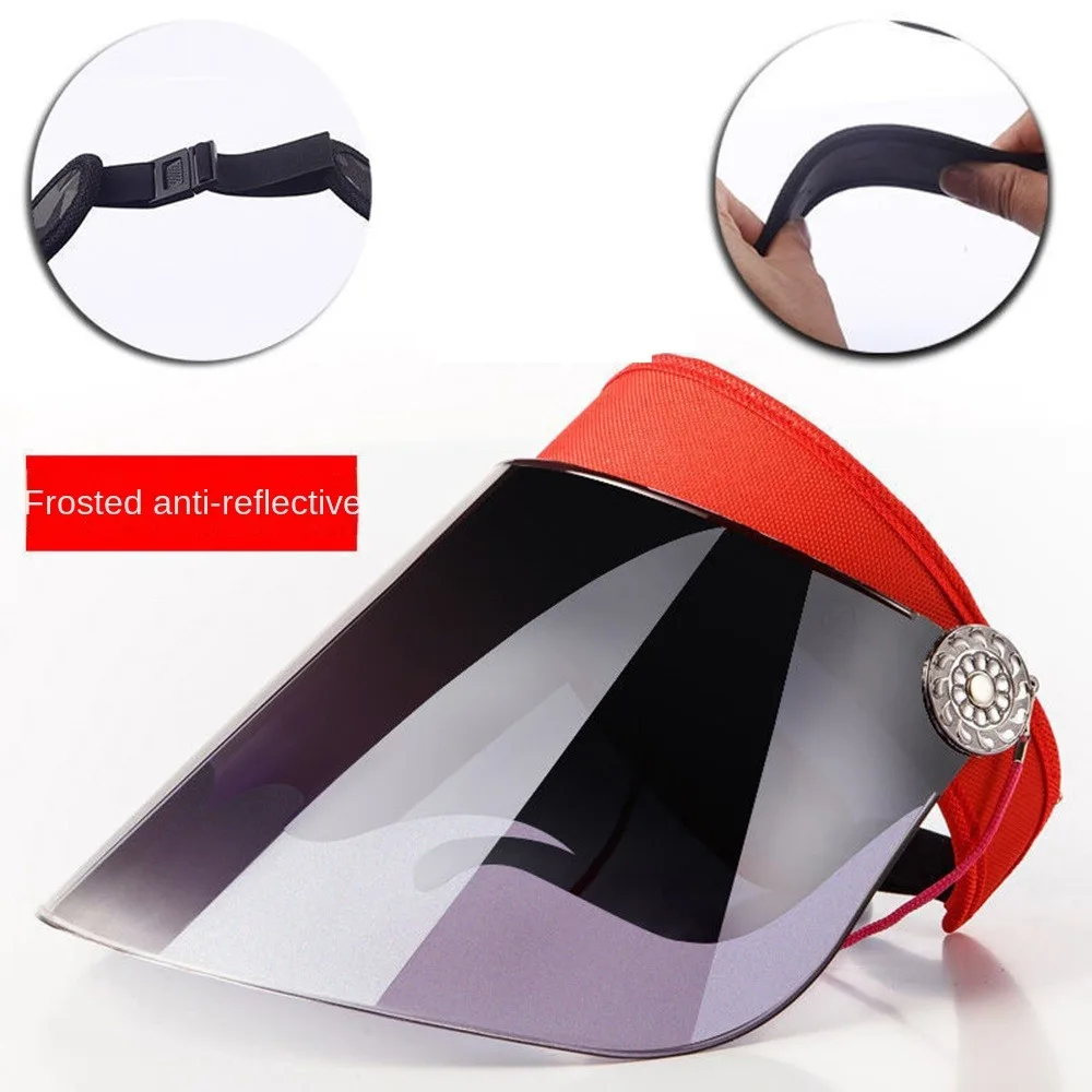 Высококачественные шляпы унисекс, солнцезащитные козырьки, устойчивый к царапинам козырек, летняя шляпа, анфас, регулируемый пустой цилиндр, уличный
Высококачественные шляпы унисекс, солнцезащитные козырьки, устойчивый к царапинам козырек, летняя шляпа, анфас, регулируемый пустой цилиндр, уличный