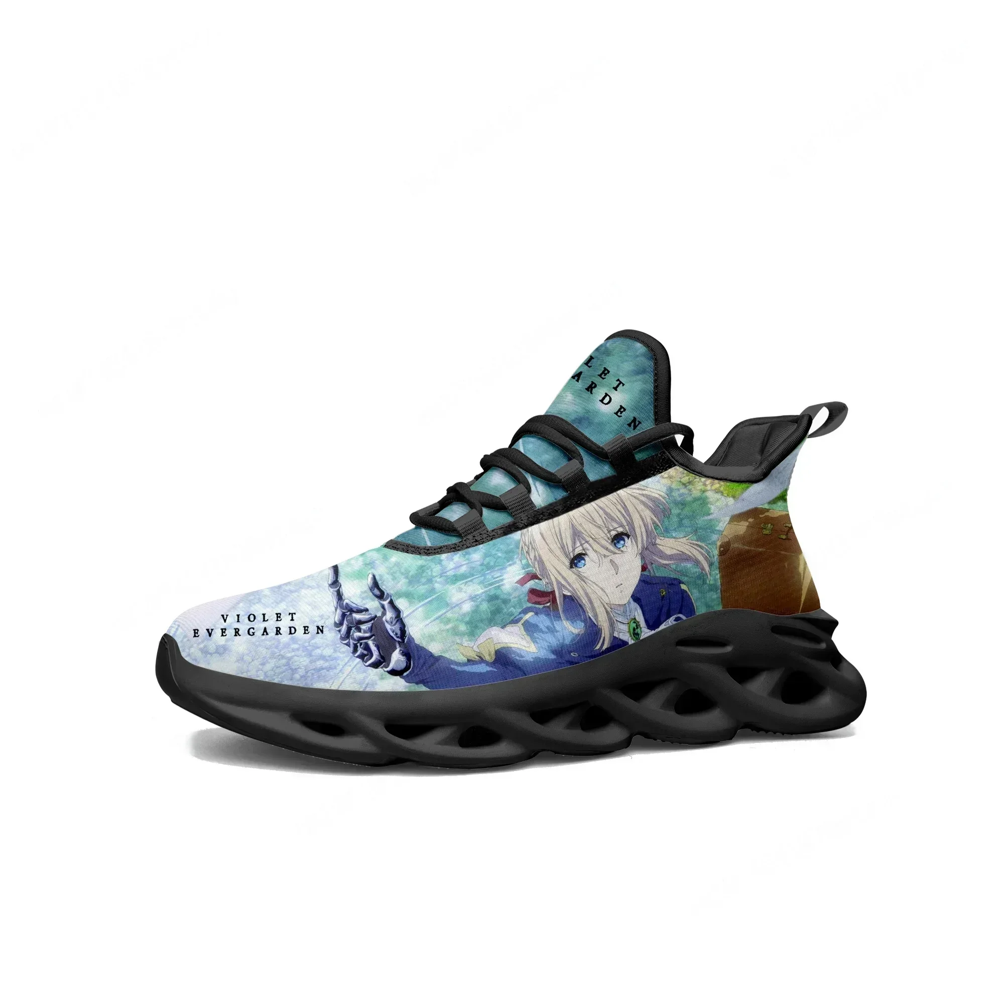 Violet Evergarden Flats Sneakers Mens Womens Sports Running Shoe High Quality Anime Manga Custom Lace Up Mesh Footwear
Violet Evergarden Flats Sneakers Mens Womens Sports Running Shoe High Quality Anime Manga Custom Lace Up Mesh Footwear