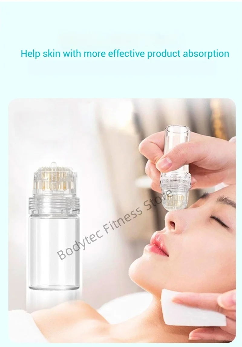 Hydra Needle 20 Plated Pins Microneedling Serum Derma Roller Bottle Reusable Home Use Skin Care Hydra Derma Roller
Hydra Needle 20 Plated Pins Microneedling Serum Derma Roller Bottle Reusable Home Use Skin Care Hydra Derma Roller