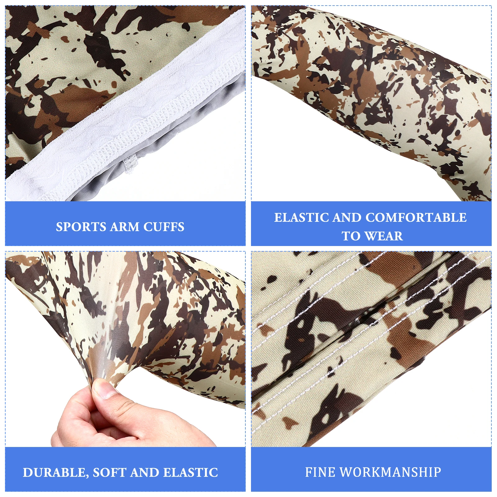 Summer Thin Camouflage Ice Silk Sun Protection Arm Sleeves XL Pair Large Elasticity Women Anti UV Hiking Running Travel Cooling
Summer Thin Camouflage Ice Silk Sun Protection Arm Sleeves XL Pair Large Elasticity Women Anti UV Hiking Running Travel Cooling