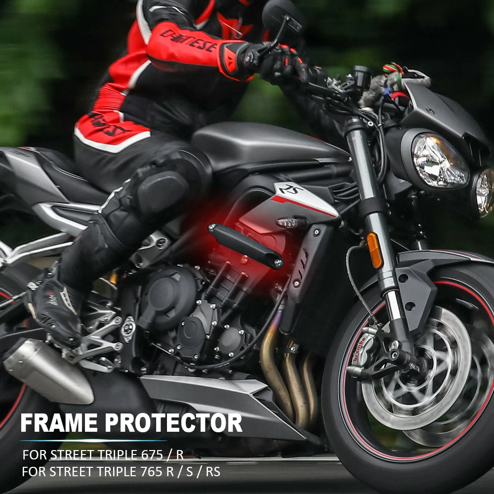 Motorcycle Engine Guard Crash Frame Slider FOR Street Triple 765 R S RS 765S 765R 765RS 675 675R Falling Protector Cover
Motorcycle Engine Guard Crash Frame Slider FOR Street Triple 765 R S RS 765S 765R 765RS 675 675R Falling Protector Cover