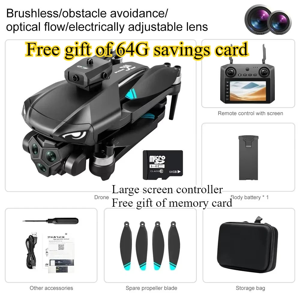 Large screen control Drone N33Professinal With Wide Angle Triple HD Camera Foldable RC Helicopter WIFI FPV Height Hold Toy Drone
Large screen control Drone N33Professinal With Wide Angle Triple HD Camera Foldable RC Helicopter WIFI FPV Height Hold Toy Drone