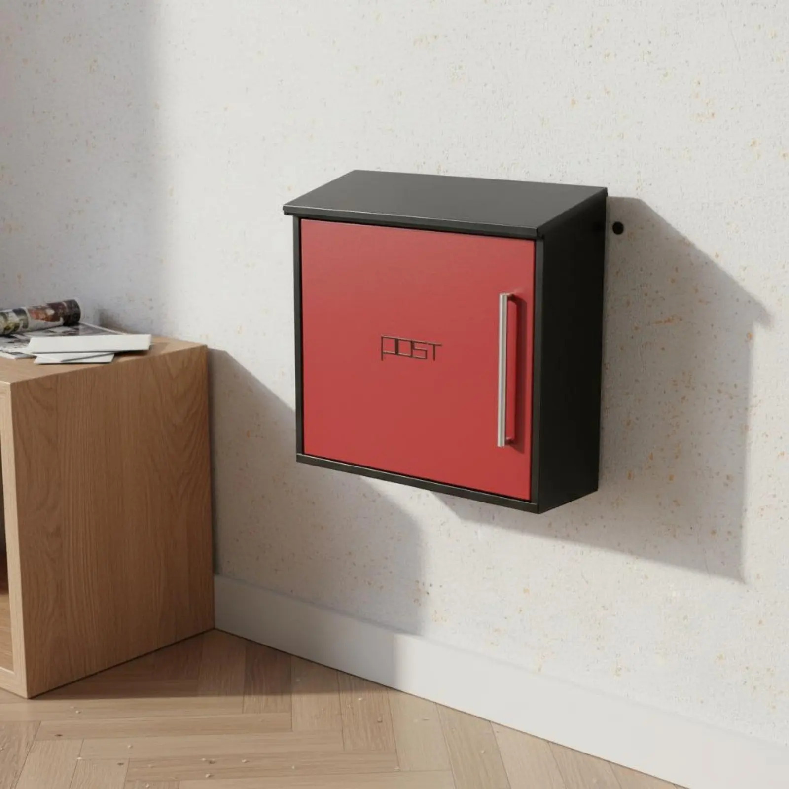 Outdoor Mailbox Waterproof Wall Mounted Mailbox Wall-Mounted Post Box Sturdy Household Storage Secure for Entryway
Outdoor Mailbox Waterproof Wall Mounted Mailbox Wall-Mounted Post Box Sturdy Household Storage Secure for Entryway