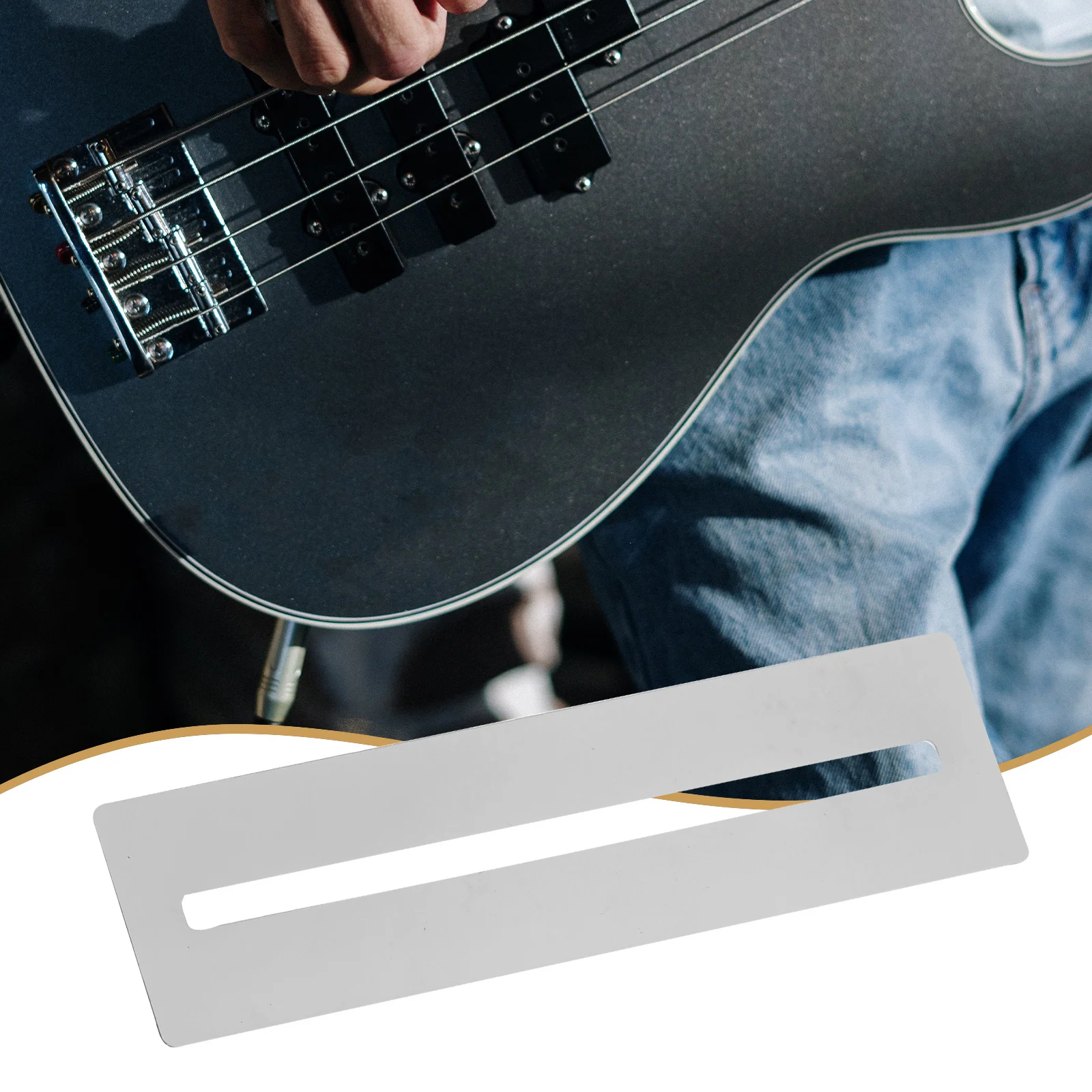 2Pcs Fingerboard Fret Protectors Hard Flexible Fretboard Guards for Bass Guitar Mandolin Luthier Work Fretboard Fret Protector
2Pcs Fingerboard Fret Protectors Hard Flexible Fretboard Guards for Bass Guitar Mandolin Luthier Work Fretboard Fret Protector