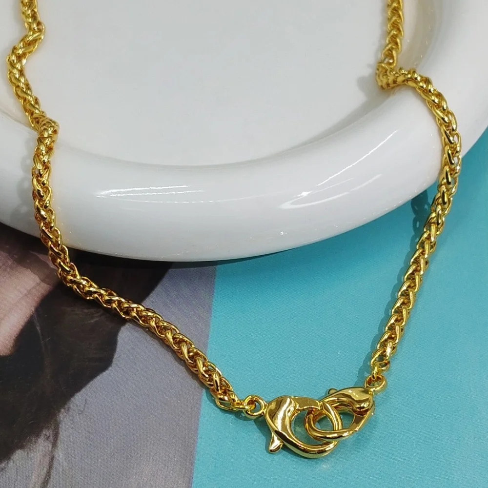 2026 New Hot Selling Versatile Gold Silver Lobster Chain Necklace Neutral Accessories Party Gift
2026 New Hot Selling Versatile Gold Silver Lobster Chain Necklace Neutral Accessories Party Gift