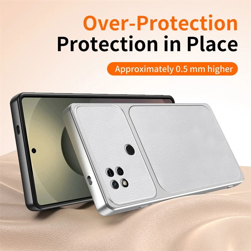 Leather Back Cover with Lychee Texture for Xiaomi10A Redmi10A Shock Protection Mobile Phone Lambskin Wear-Resistant Phone Cases
Leather Back Cover with Lychee Texture for Xiaomi10A Redmi10A Shock Protection Mobile Phone Lambskin Wear-Resistant Phone Cases