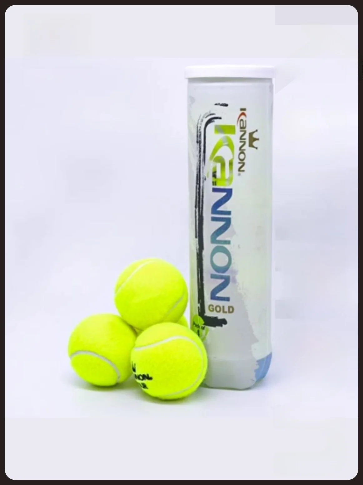 Kannon Tour Gold Crown Bla Canister Training Tennis Balls Original Equipment for Match Play And Fitn Fans Supplies
Kannon Tour Gold Crown Bla Canister Training Tennis Balls Original Equipment for Match Play And Fitn Fans Supplies