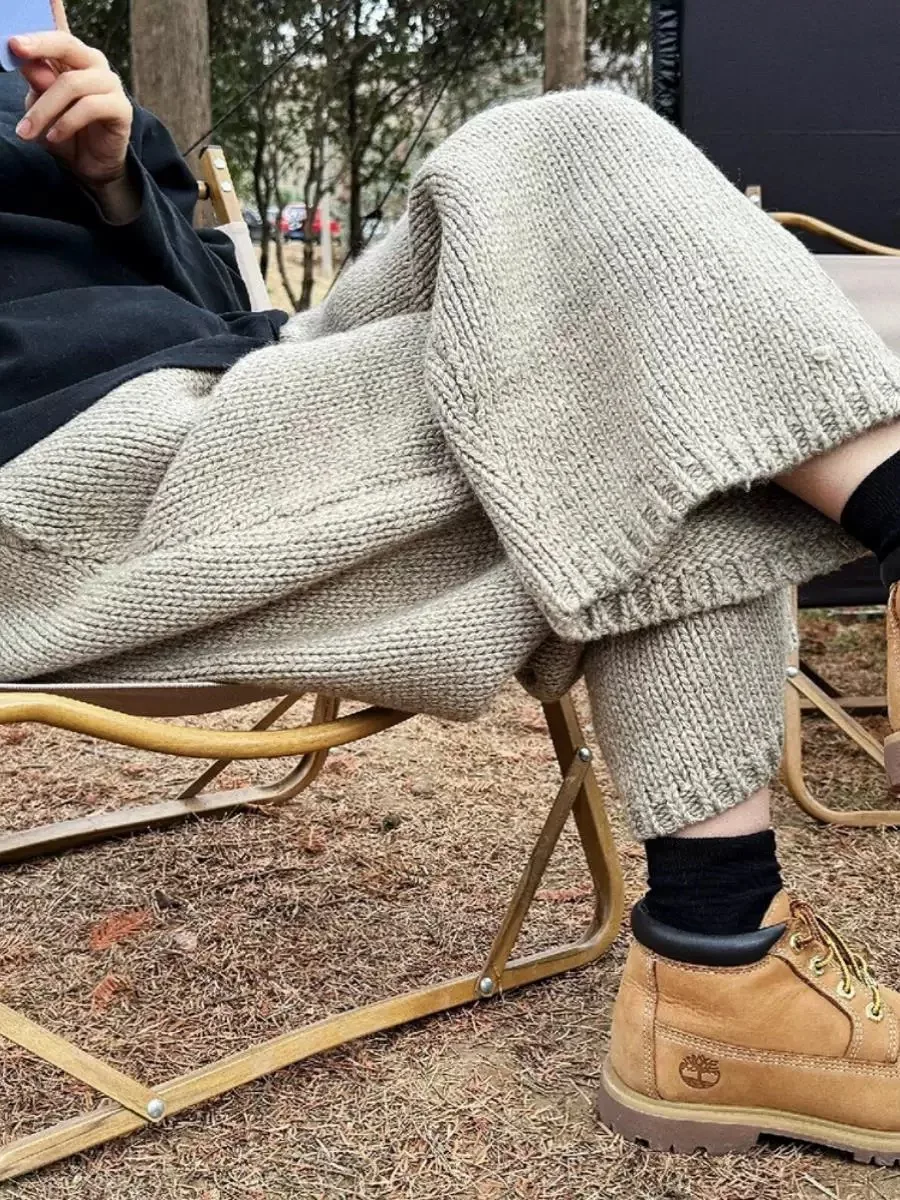 High Waist Knitted Wide Leg Casual Pants for Women Thiened Autumn Winter Faion Leisure Sle ey Color Commute Wind
High Waist Knitted Wide Leg Casual Pants for Women Thiened Autumn Winter Faion Leisure Sle ey Color Commute Wind