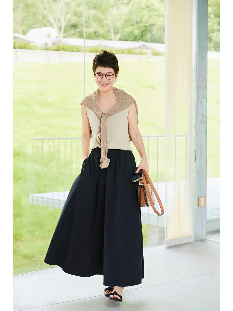 MsDidion High Waist Thin Cotton Simple Personality Match All Summer Skirt Pants ROW Style Wide Leg Pants Casual Trousers
MsDidion High Waist Thin Cotton Simple Personality Match All Summer Skirt Pants ROW Style Wide Leg Pants Casual Trousers