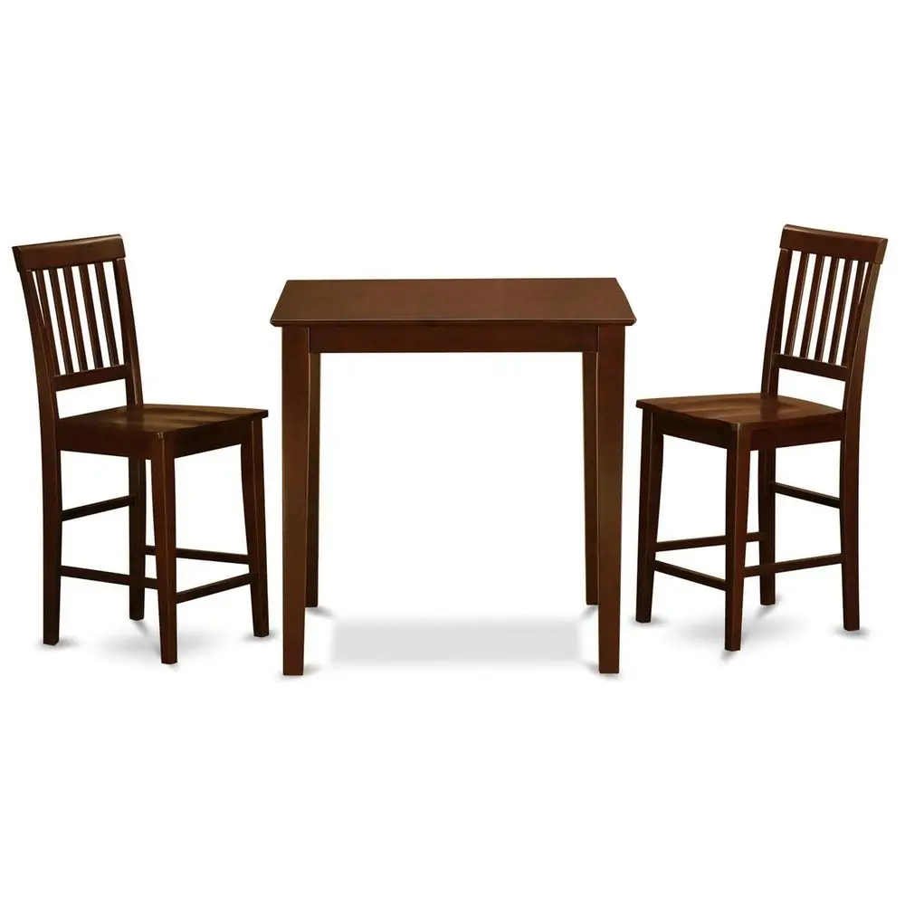 PUBS3OAKW 3 Piece Counter Height Dining Set for Small Spaces Contains a Square Wooden Table and 2 Kitchen Chairs, 36x36 Inch, O
PUBS3OAKW 3 Piece Counter Height Dining Set for Small Spaces Contains a Square Wooden Table and 2 Kitchen Chairs, 36x36 Inch, O