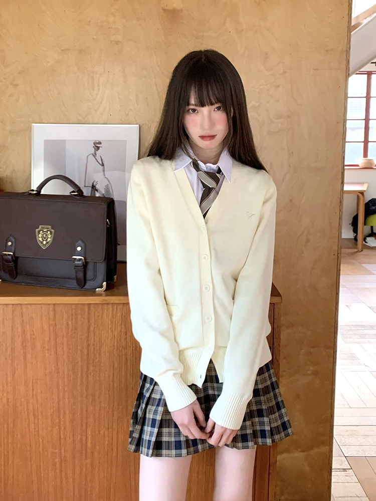 Tokyo Annual Record JK orm Knitted Long Sve Sweater Pure Cotton Open Cardigan Outerwear College Sle Light Beige Top
Tokyo Annual Record JK orm Knitted Long Sve Sweater Pure Cotton Open Cardigan Outerwear College Sle Light Beige Top