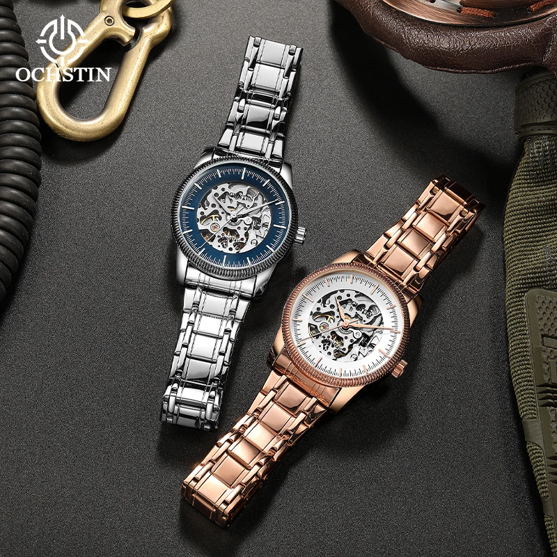 Мужские классические часы OCHSTIN Waterproof Master Collection с автоматическим механизмом, стальным браслетом и минеральным стеклом.
Мужские классические часы OCHSTIN Waterproof Master Collection с автоматическим механизмом, стальным браслетом и минеральным стеклом.