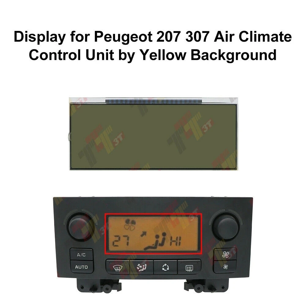 ЖК-дисплей на приборной панели для Peugeot 207 307 Air Climate Control A/C панель на желтом фоне
ЖК-дисплей на приборной панели для Peugeot 207 307 Air Climate Control A/C панель на желтом фоне