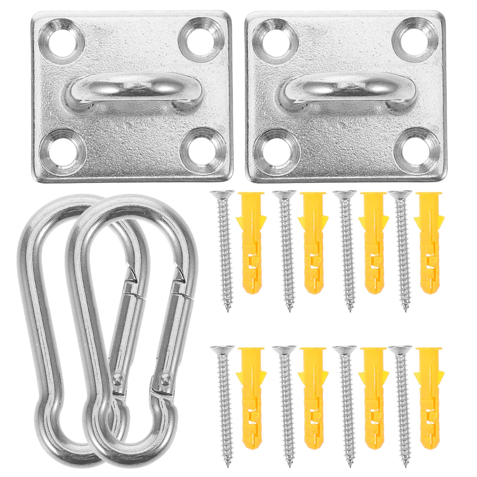Stainless Steel Door Buckle Hooks Pad Eye Plate Heavy Duty Hardware Fixed Marine Rope Hook Versatile Ceiling Hooks Ideal Hanging
Stainless Steel Door Buckle Hooks Pad Eye Plate Heavy Duty Hardware Fixed Marine Rope Hook Versatile Ceiling Hooks Ideal Hanging