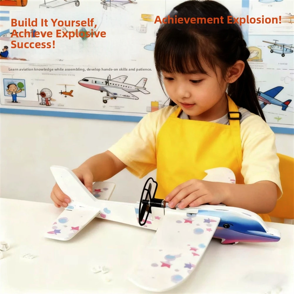New Ligthweight Children's Hand Throwing Aircraft Multistyles EVA Airplane Glider Model Charging Trainer Model
New Ligthweight Children's Hand Throwing Aircraft Multistyles EVA Airplane Glider Model Charging Trainer Model
