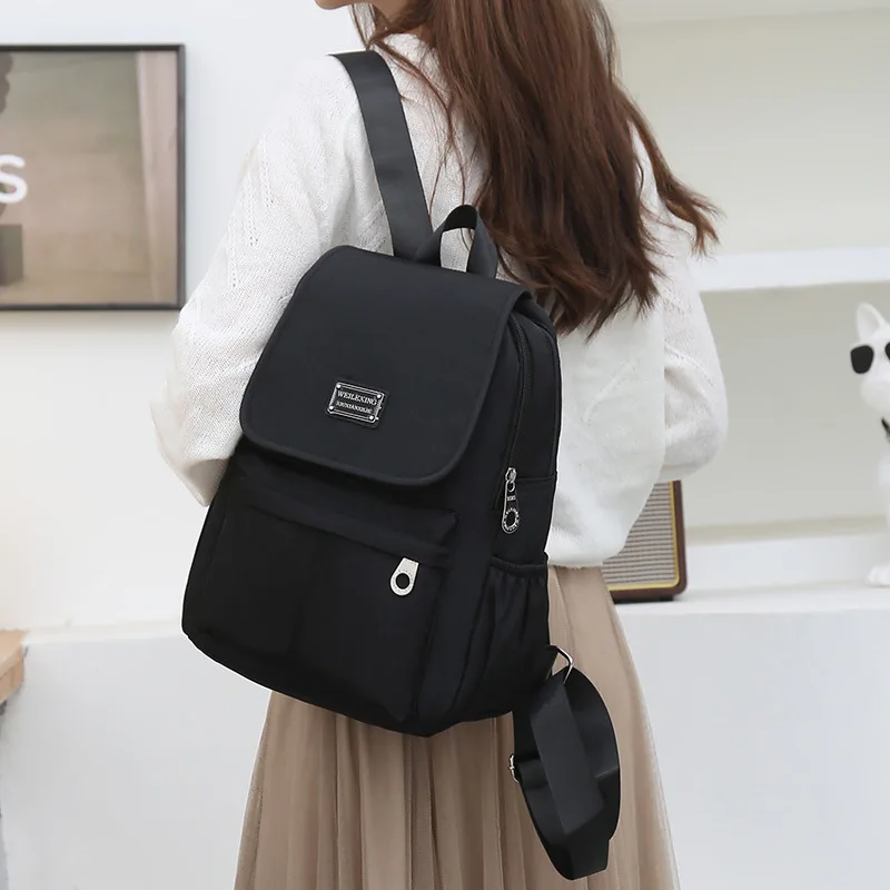 Backpack Casual Versatile Fashionable Women's Summer Student Travel Backpack Women's Oxford Cloth Bag
Backpack Casual Versatile Fashionable Women's Summer Student Travel Backpack Women's Oxford Cloth Bag