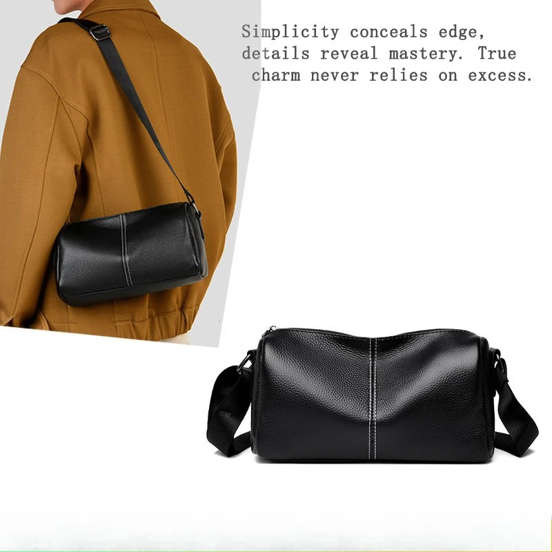Мужская деловая повседневная сумка через плечо из натуральной кожи, сшитая, большой вместимости, горизонтальная, для путешествий
Мужская деловая повседневная сумка через плечо из натуральной кожи, сшитая, большой вместимости, горизонтальная, для путешествий