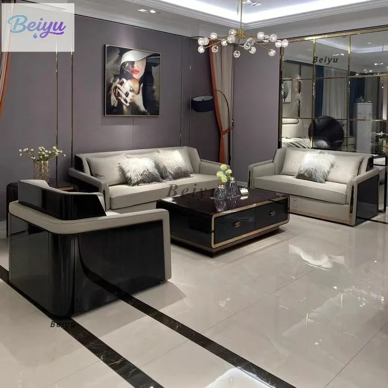 Italian light luxury solid wood paint high-end leather sofa postmodern American Internet celebrity villa first layer cowhide sof
Italian light luxury solid wood paint high-end leather sofa postmodern American Internet celebrity villa first layer cowhide sof