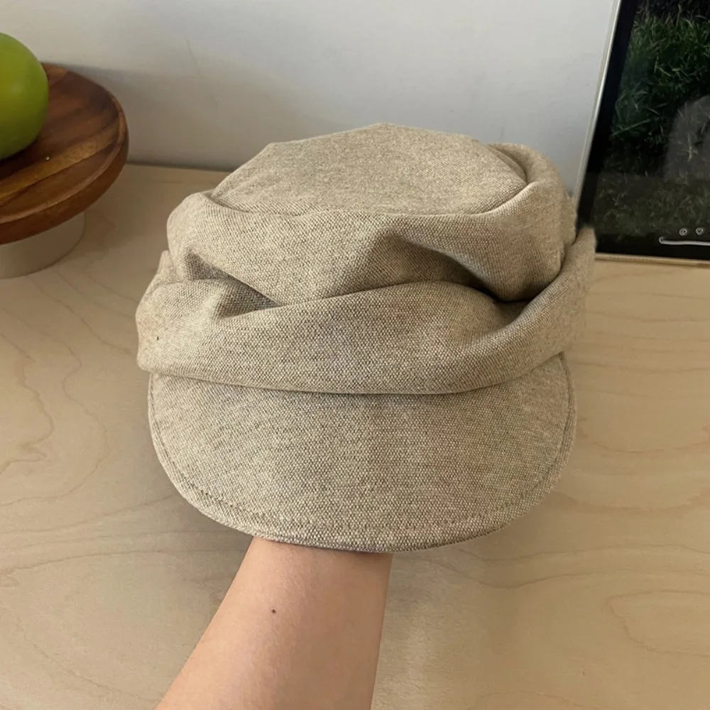 Fashion British Style Wool Beret Black Brown Pleated Octagonal Hat Newsboy Cap Korean Style Eequestrian Hat Winter
Fashion British Style Wool Beret Black Brown Pleated Octagonal Hat Newsboy Cap Korean Style Eequestrian Hat Winter