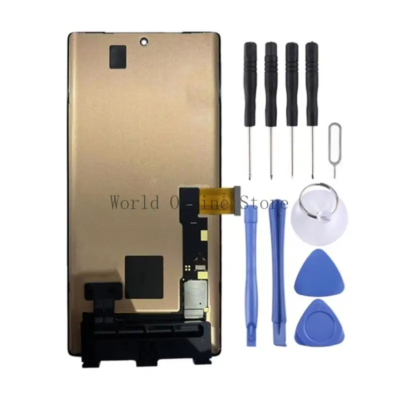 LCD Display Full Assembly with Tool LCD Digitizer for Pixel 6 LCD Screen and Digitizer Replacement Accessory 87HC
LCD Display Full Assembly with Tool LCD Digitizer for Pixel 6 LCD Screen and Digitizer Replacement Accessory 87HC