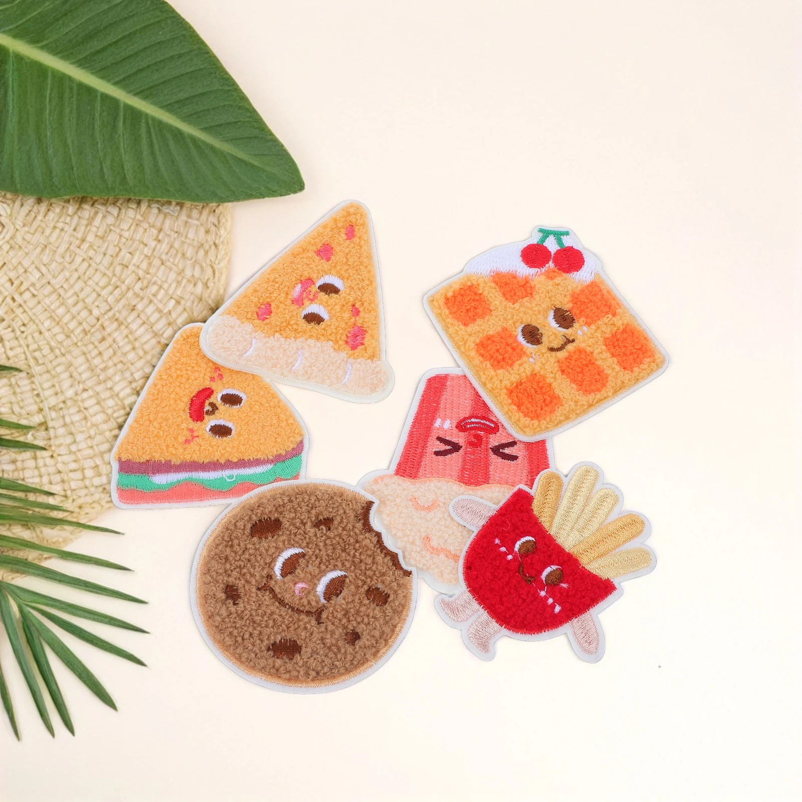 6 Pcs Patch Cloth Patches Decorative Fabric Applique Self Adhesive Iron On Embroidery Patches For Kids Polyester
6 Pcs Patch Cloth Patches Decorative Fabric Applique Self Adhesive Iron On Embroidery Patches For Kids Polyester