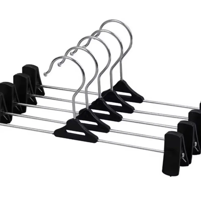 10Pcs Pants Hangers with Clips Multifunctional Metal Trousers Clips Non-Slip Clothes Hangers for Pants
10Pcs Pants Hangers with Clips Multifunctional Metal Trousers Clips Non-Slip Clothes Hangers for Pants