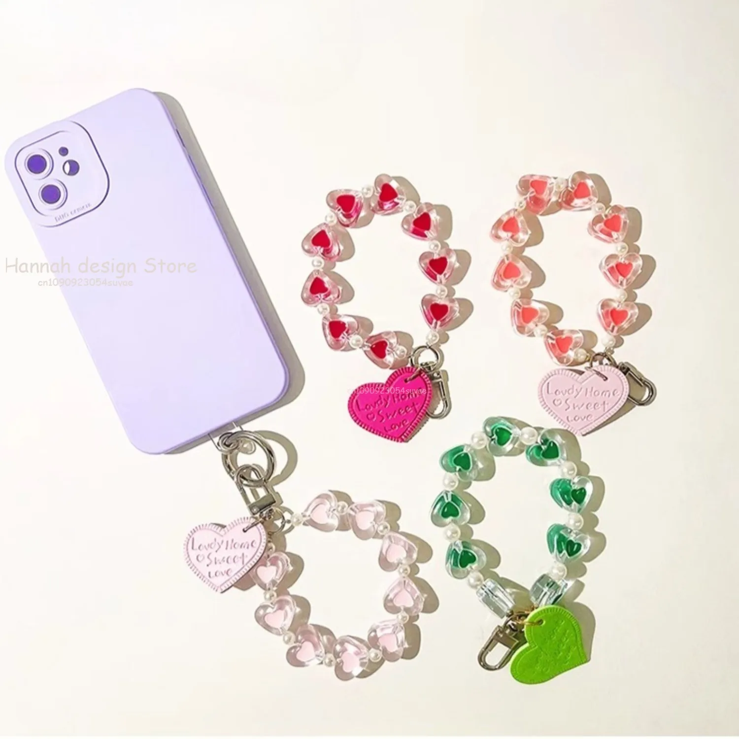 Crystal Love Heart Lanyard for iPhone Anti-Lost Bracelet For Mobile Phone Case Wrist Strap Car Keychain Cute Phone Charm
Crystal Love Heart Lanyard for iPhone Anti-Lost Bracelet For Mobile Phone Case Wrist Strap Car Keychain Cute Phone Charm