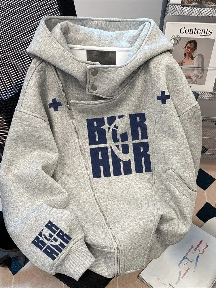 Мужская толстовка-кардиган оверсайз на флисовой подкладке для осени и зимы, в американском хип-хоп стиле, свободного кроя, для мужчин и женщин
Мужская толстовка-кардиган оверсайз на флисовой подкладке для осени и зимы, в американском хип-хоп стиле, свободного кроя, для мужчин и женщин