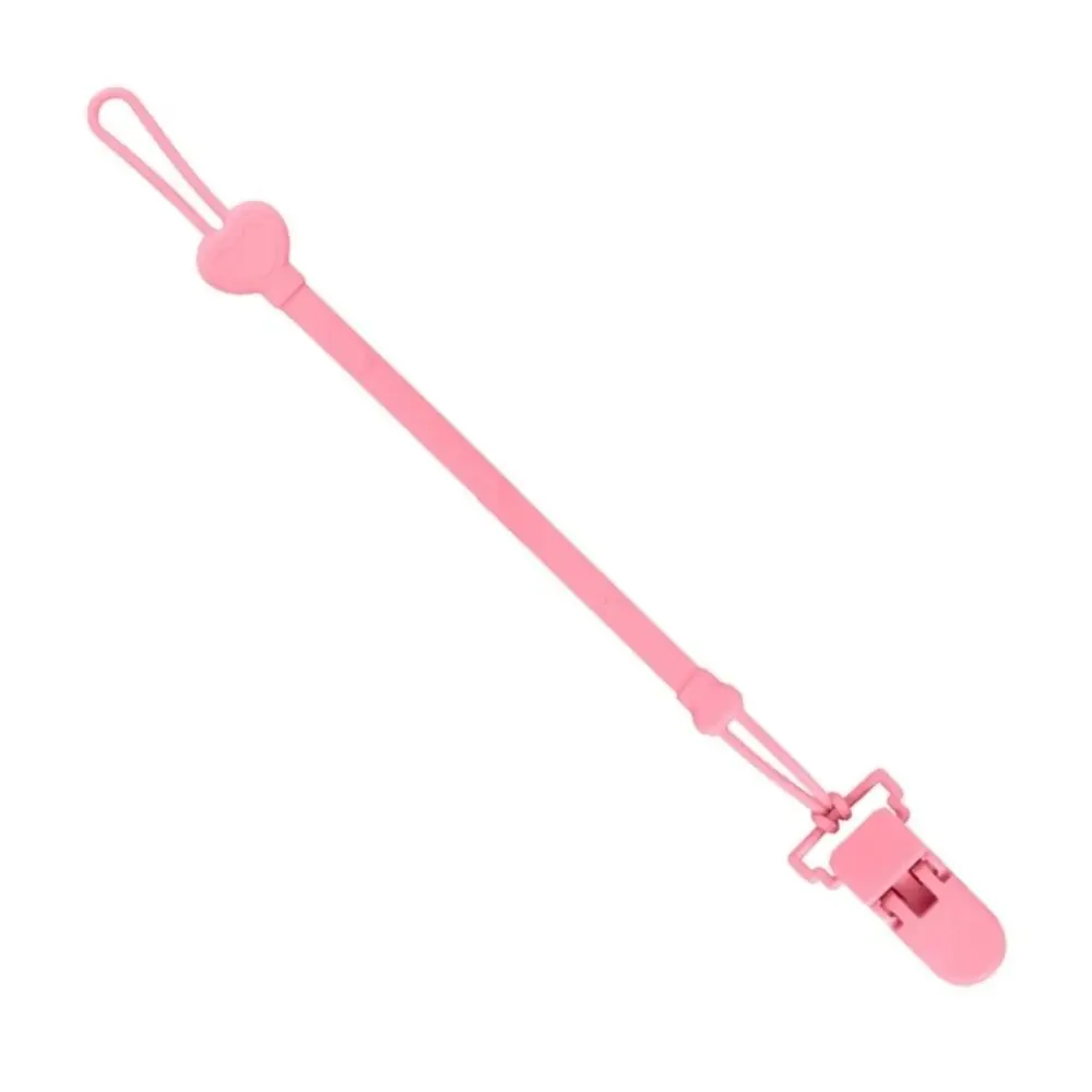 Silicone Pacifier Holder Clip BPA Free Food-grade Baby Pacifier Chain Adjustable Anti-lost Baby Teething Toys Strap Toddler
Silicone Pacifier Holder Clip BPA Free Food-grade Baby Pacifier Chain Adjustable Anti-lost Baby Teething Toys Strap Toddler