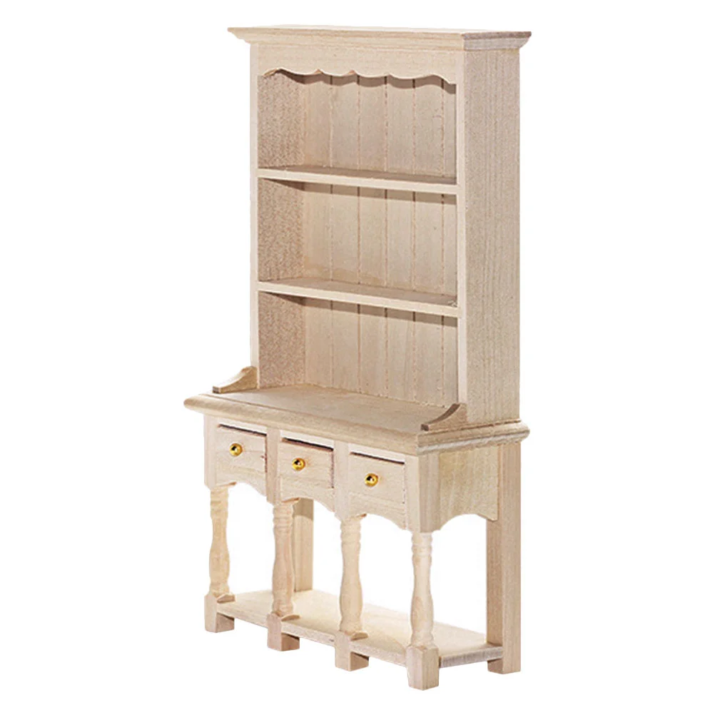 House Storage Cabinet Toys for Kids Mini Accessories Room Furniture Stuff Miniature Birch Child Book Shelves
House Storage Cabinet Toys for Kids Mini Accessories Room Furniture Stuff Miniature Birch Child Book Shelves