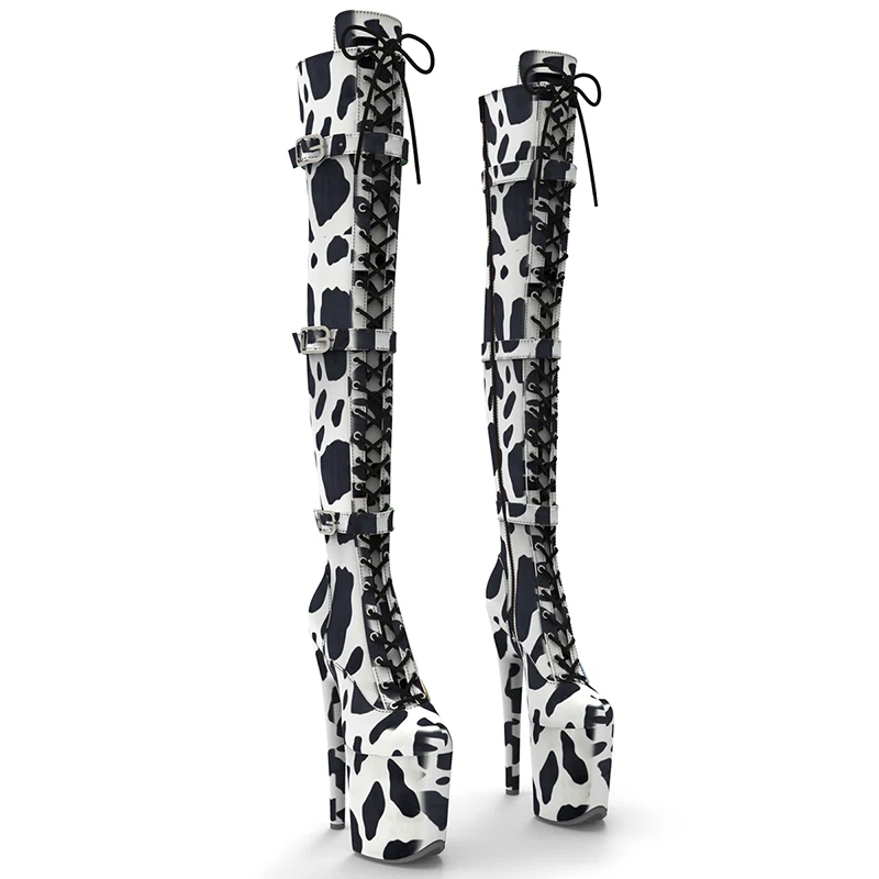 Leecabe 20CM/8inches Suede Cow pattern Upper Fashion trend closed toe platform High Heel stripper heel Pole Dance boot
Leecabe 20CM/8inches Suede Cow pattern Upper Fashion trend closed toe platform High Heel stripper heel Pole Dance boot
