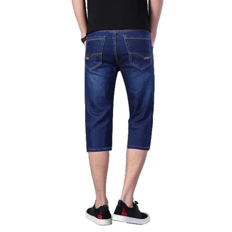2025 New Stretch Denim Capri Pants Casual Men Loose Straight Leg Denim Shorts Man Men's Adult Seasons Comfortable Gentleman
2025 New Stretch Denim Capri Pants Casual Men Loose Straight Leg Denim Shorts Man Men's Adult Seasons Comfortable Gentleman