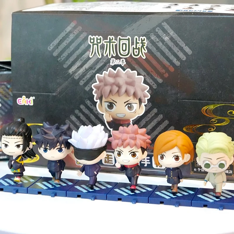 EAKI Jujutsu Kaisen Blind Box 5cm Pvc Anime Chibi Figure Collectible Desktop Ornament For Anime Collection Enthusiasts
EAKI Jujutsu Kaisen Blind Box 5cm Pvc Anime Chibi Figure Collectible Desktop Ornament For Anime Collection Enthusiasts