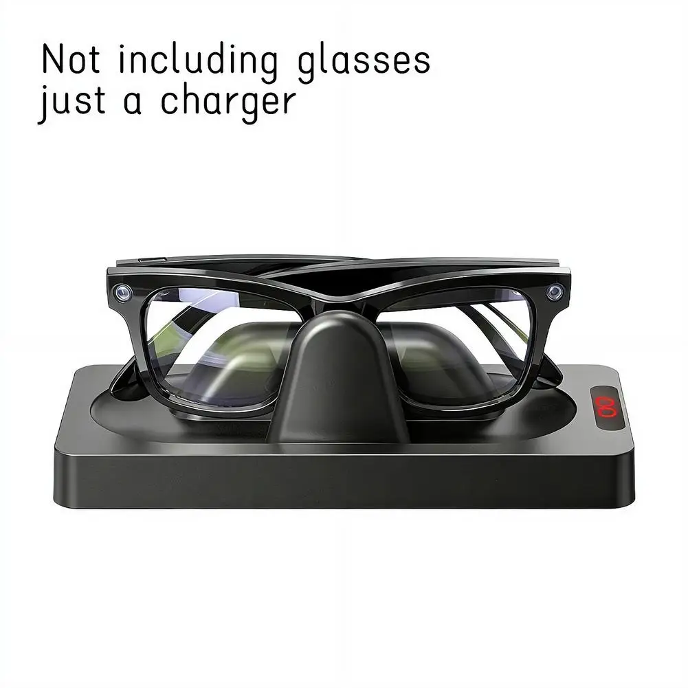 Charging Stand for Meta Ray-Ban Smart AI Glasses Type-C Portable Charger Dock ABS Charging Base
Charging Stand for Meta Ray-Ban Smart AI Glasses Type-C Portable Charger Dock ABS Charging Base