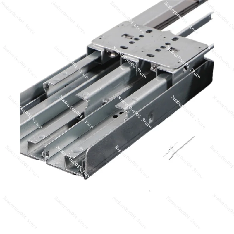 High-depth Cabinet Heavy-duty Heaven and Earth Guide Rail Slide Rail Push-pull Buffer Damping Load-bearing Upper and Lower Rail
High-depth Cabinet Heavy-duty Heaven and Earth Guide Rail Slide Rail Push-pull Buffer Damping Load-bearing Upper and Lower Rail