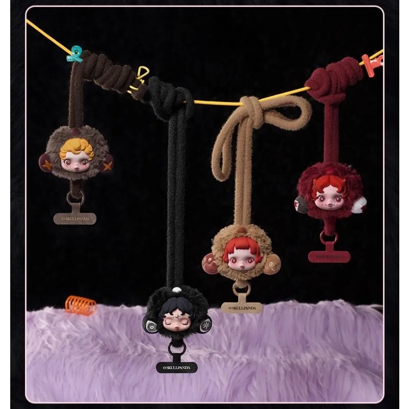 Pop Mart Mobile Phone Lanyard Blind Box SKULLPANDA Sleepless Theater Series Mobile Phone Chain Friend Heartbeat Collection
Pop Mart Mobile Phone Lanyard Blind Box SKULLPANDA Sleepless Theater Series Mobile Phone Chain Friend Heartbeat Collection