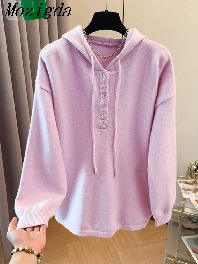 Оверсайз, весенне-осенняя вязаная толстовка с капюшоном, женские корейские свободные женские свитера Lazy Oaf Sueter Feminino
Оверсайз, весенне-осенняя вязаная толстовка с капюшоном, женские корейские свободные женские свитера Lazy Oaf Sueter Feminino