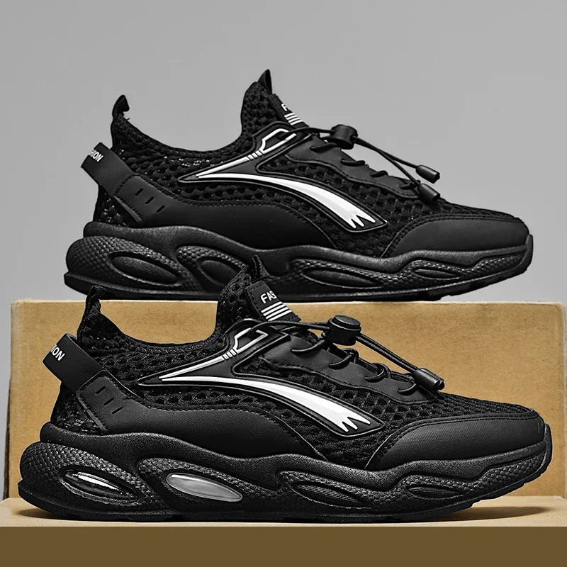 Fashion Men Casual Sneakers Summer Breathable Mesh Walking Shoes Outdoor Non-slip Comfortable Lightweight Running Sport Shoes
Fashion Men Casual Sneakers Summer Breathable Mesh Walking Shoes Outdoor Non-slip Comfortable Lightweight Running Sport Shoes