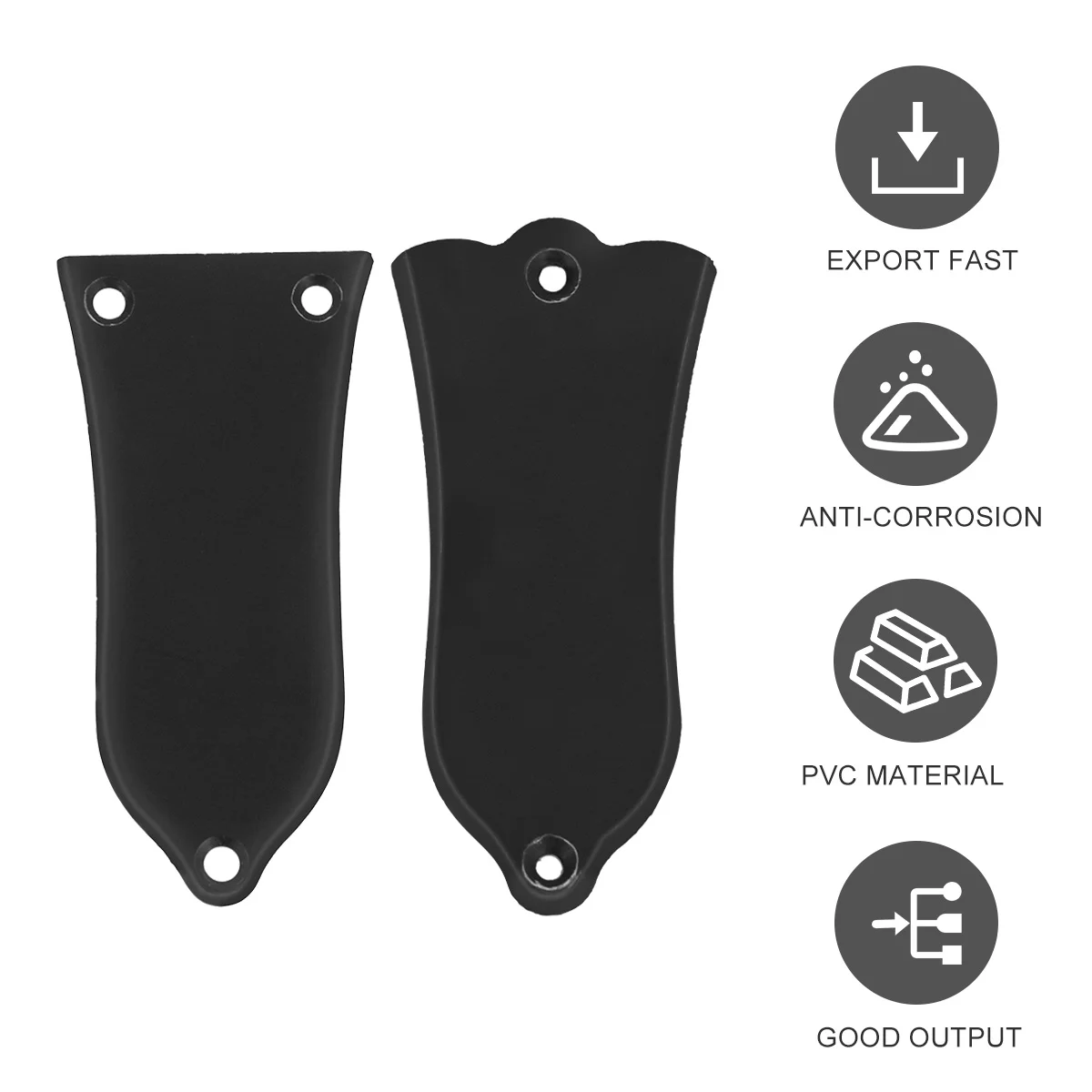 2 Pcs Electric Guitar Truss Rod Cover PVC Ergonomic Smooth Anti Scratch Bell Shaped Replacement For Electric Folk
2 Pcs Electric Guitar Truss Rod Cover PVC Ergonomic Smooth Anti Scratch Bell Shaped Replacement For Electric Folk