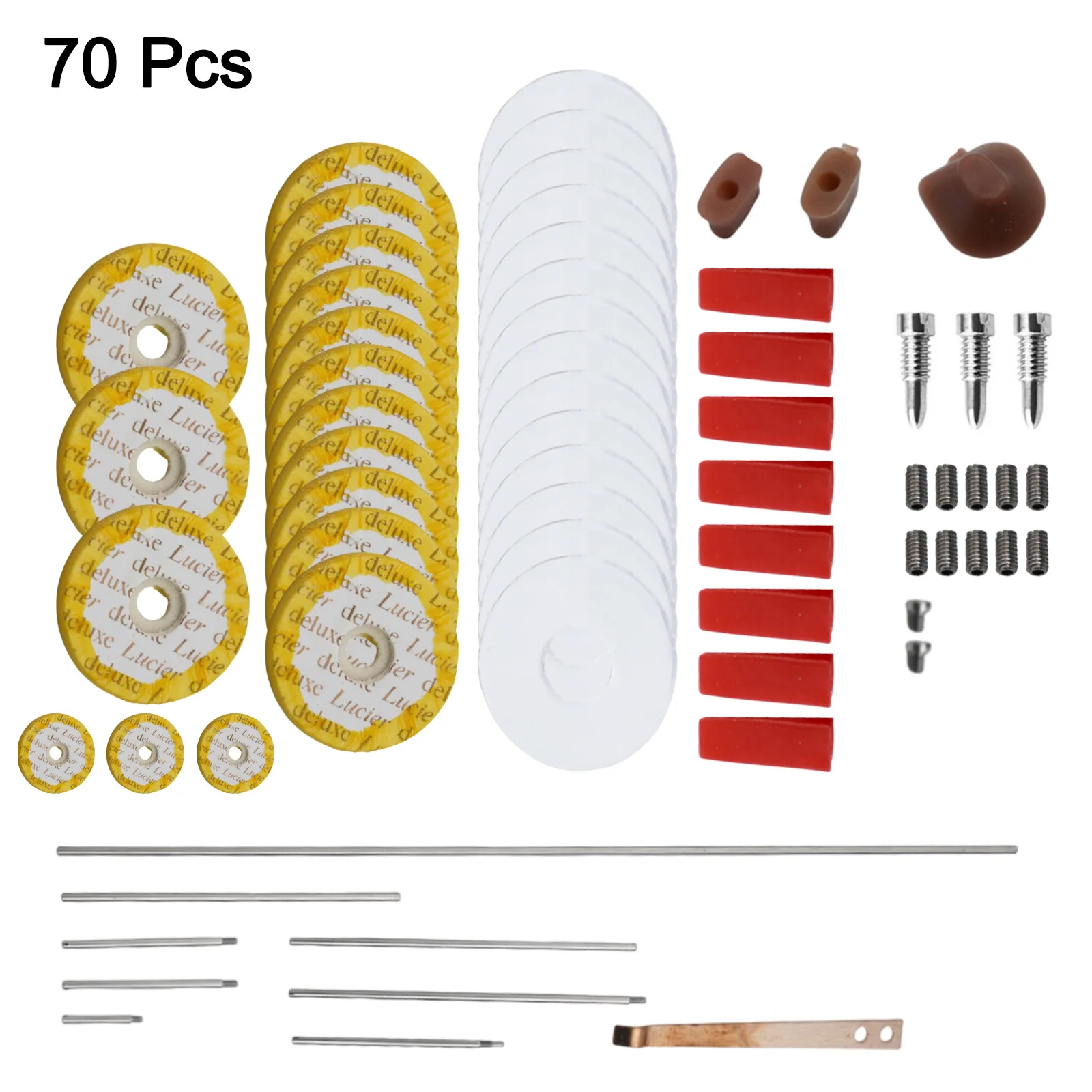 Upgrade Your Flute Performance with this Comprehensive 70Pcs Maintenance Tool Kit Open Hole Sound Pads and Screws
Upgrade Your Flute Performance with this Comprehensive 70Pcs Maintenance Tool Kit Open Hole Sound Pads and Screws
