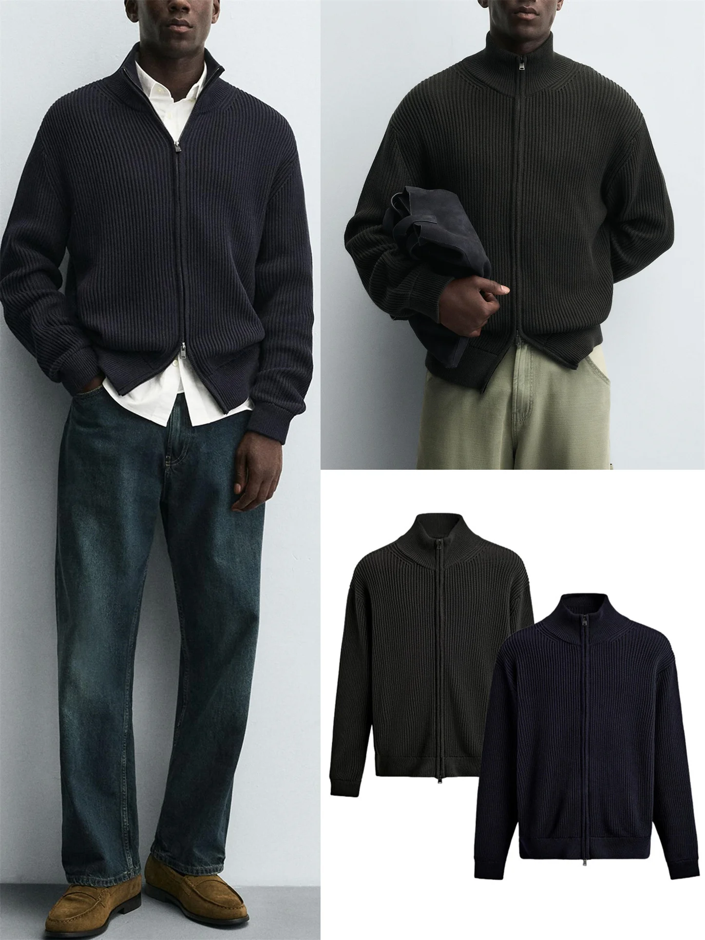 Faionable Long Sve вязаное прямое пальто мужское осеннее новое поступление на молнии в рубчик облегающая трикотажная верхняя одежда 3284335
Faionable Long Sve вязаное прямое пальто мужское осеннее новое поступление на молнии в рубчик облегающая трикотажная верхняя одежда 3284335